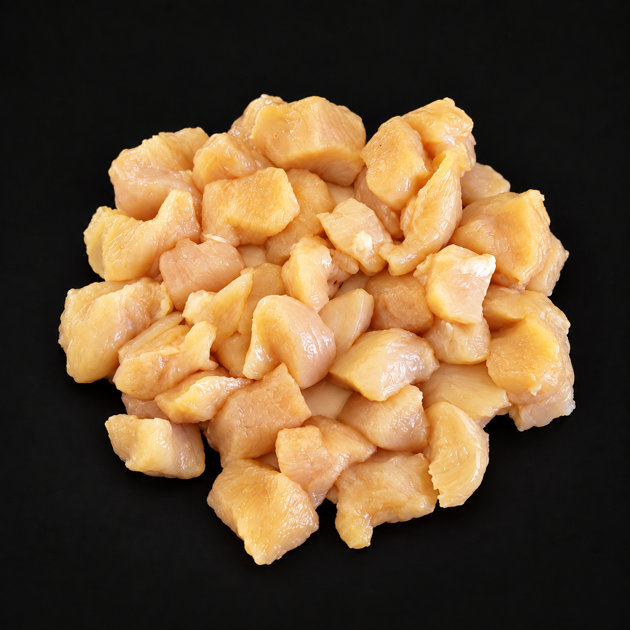 Cubetti di petto di pollo Penna D’Oro italiano.