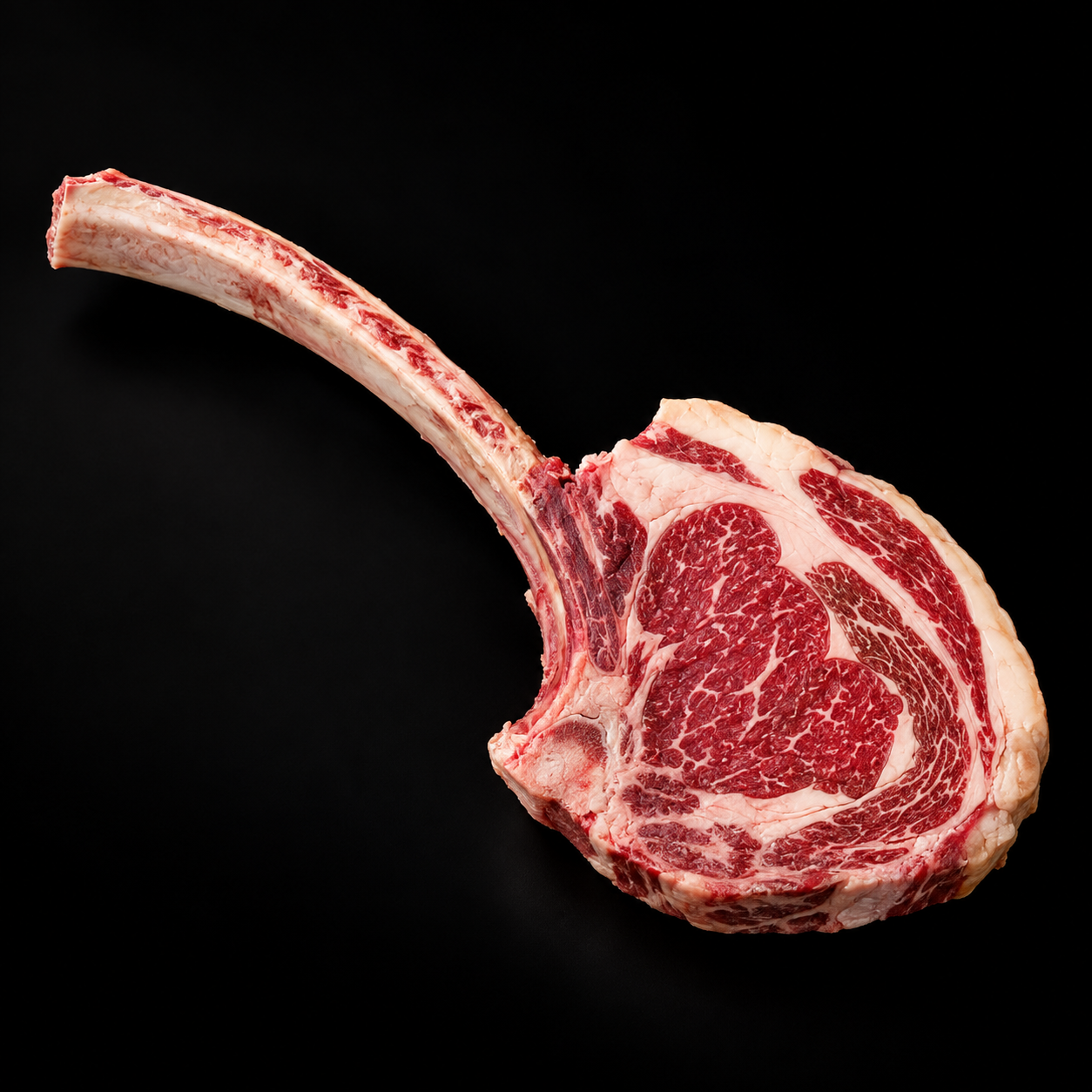 Tomahawk Danish monoporzione con osso lungo.